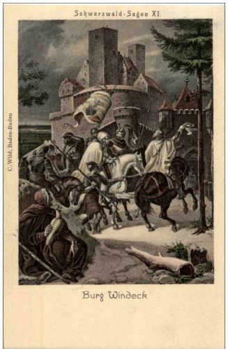 Schwarzwald Sagen - Burg Windeck
