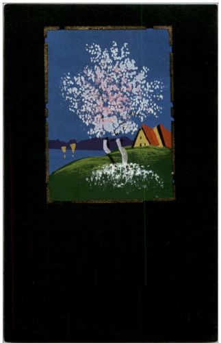 Handgemalt - Landschaft