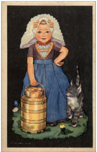 Kirschbach - Frau in Tracht