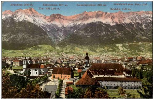 Innsbruck vom Berg Isel