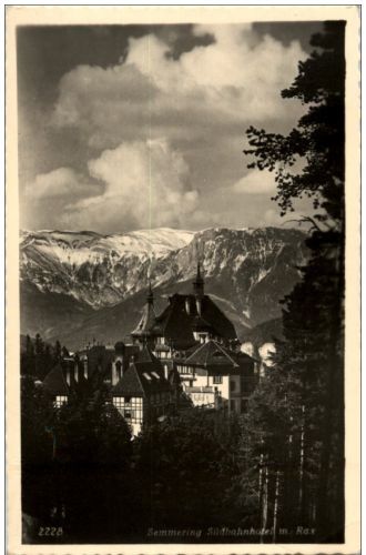 Semmering Südbahnhotel