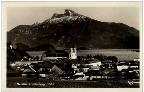 Mondsee mit dem Schafberg