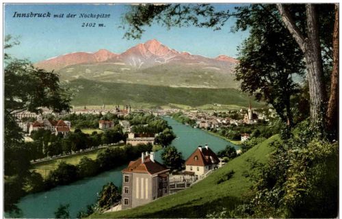 Innsbruck mit der Nockspitze