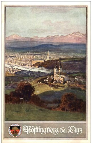 Linz - Pöstlingberg - Künstlerkarte