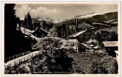 Walserschanze Grenzwirtshaus