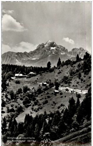 Berghaus Rabantalm mit Hochstadel