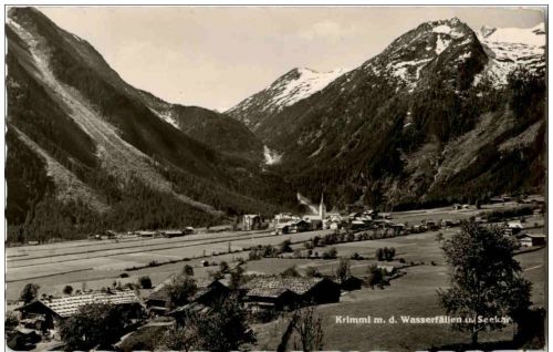 Krimml mit den Wasserfällen