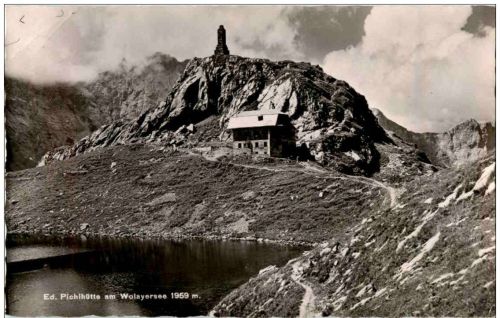 Ed- Pchlhütte am Wolayersee