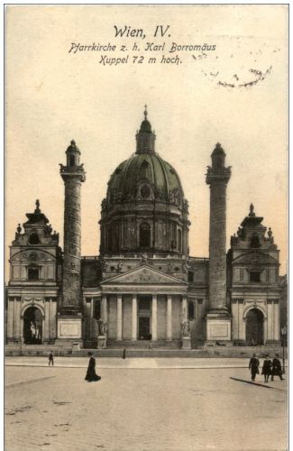 Wien IV - Pfarrkirche Karl Borromäus