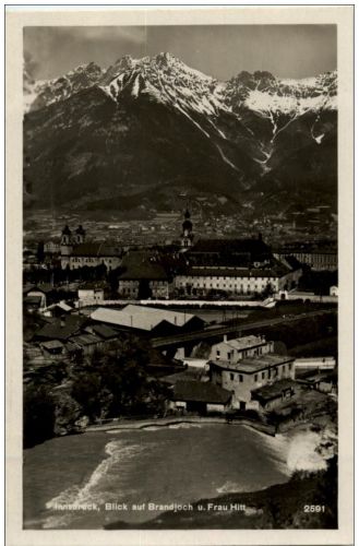 Innsbruck - blick auf Brandjoch