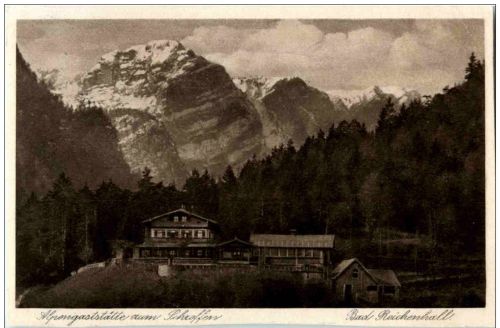 Bad Reichenhall - Alpengaststätte Schroffen