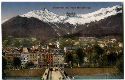 Innsbruck mit Frau Hittgebirge