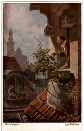Carl Spitzweg - Die Dachstube