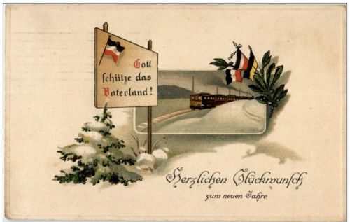 Neujahr - Gott schütze das Vaterland