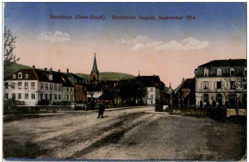Sennheim - Schlachten August September 1914
