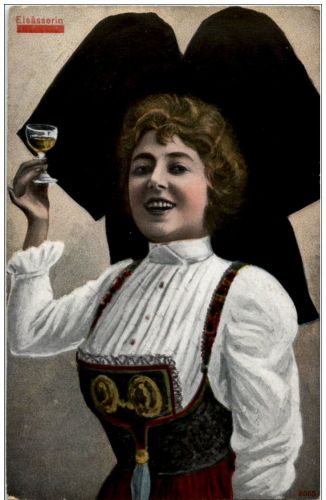 Alsacienne - costumes - Feldpost
