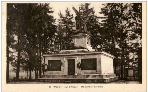 Woerth sur Sauer - Monument Bavarois