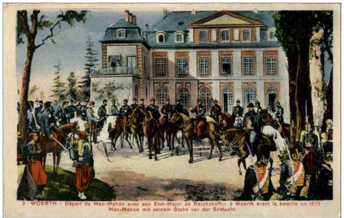 Woerth sur Sauer - Depart de Mac MAhon