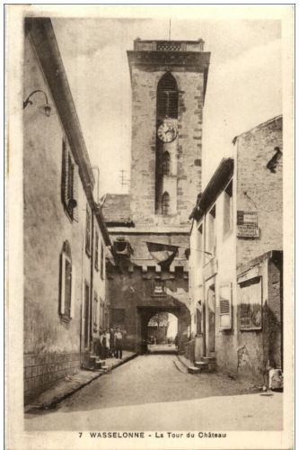 Wasselonne - La tour du Chateau