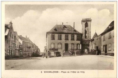 Wasselonne - Wasselnheim - Place de l Hotel de Ville