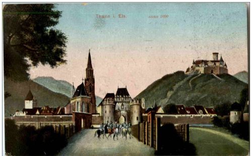 Thann i Els. anno 1600