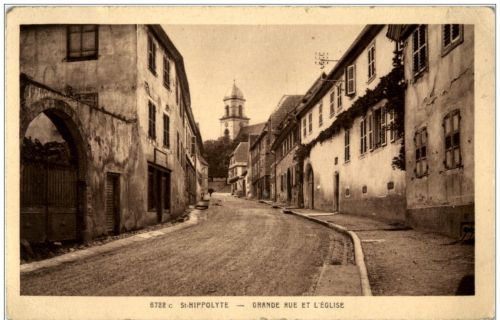 St-Hippolyte - Grande Rue