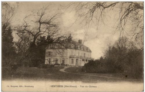 Senthein - vue du Chateau