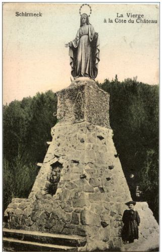 Schirmeck - La vierge a la Cote du Chateau