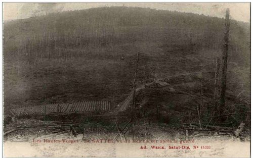 Le Sattel vu du Reichsacker