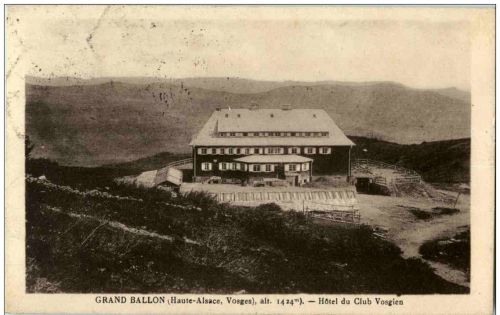 Grand Ballon - Hotel du Club Vosgien