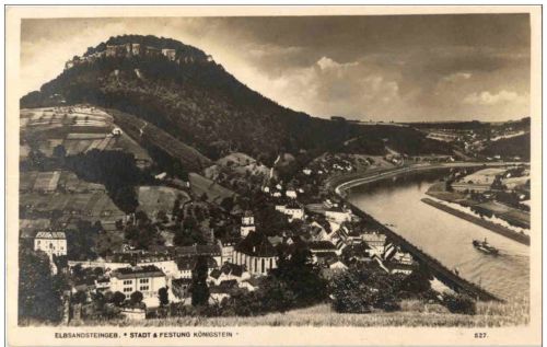 Königstein - Stadt und Festung