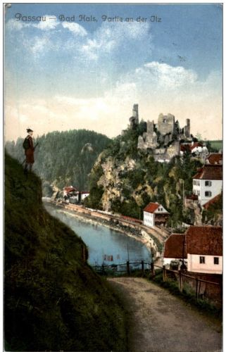 Passau - Bad Hals - Partie an der Ilz