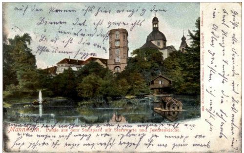 Mannheim - Partie aus dem Stadtpark