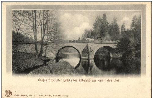 Grosse Trogfurter Brücke bei Rübeland