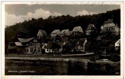 Altenbrak im Bodetal
