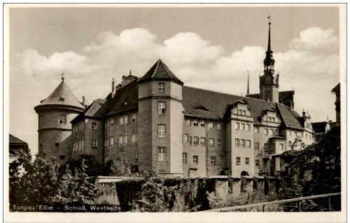 Torgau - Schloss Westseite