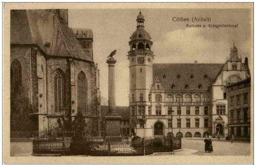 Cöthen - Rathaus