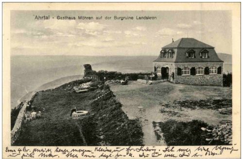 Ahrtal - Gasthaus Möhren auf der Burgruine Landskron