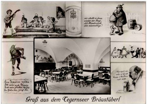 Gruss aus dem Tegernseer Bräustüberl