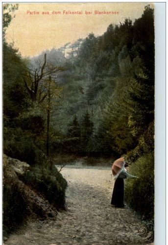 Gruss aus dem Frankental bei Blankenese