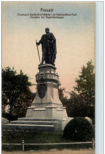 Friesack - Denkmal Friedrich I