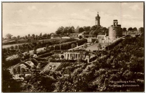 Brandenburg - MArienberg Bismarckwarte - Trinks