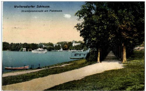 Woltersdorf Schleuse - Strandpromenade
