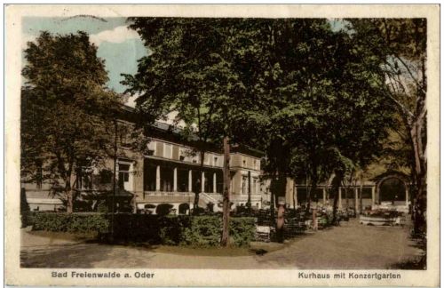 Bad Freienwalde - Kurhaus mit Konzertgarten