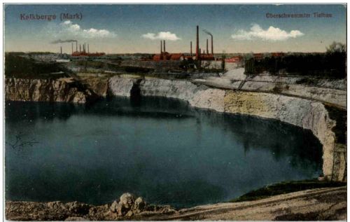 Kalkberge - Überschwemmter Tiefbau