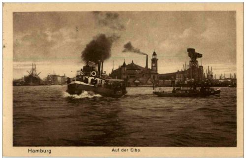 Hamburg - Auf der Elbe