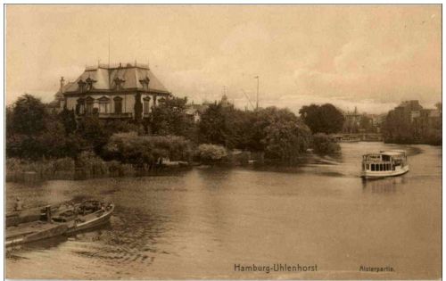 Hamburg - Uhlenhorst - Alsterpartie