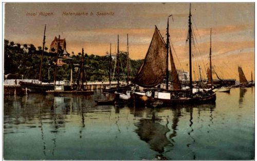 Rügen - Hafenpartie bei Sassnitz