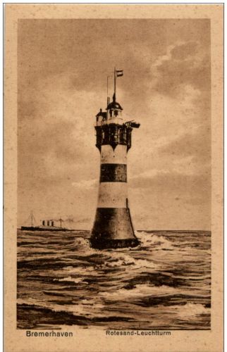 Bremenhaven - Rotesand Leuchtturm - Lighthouse