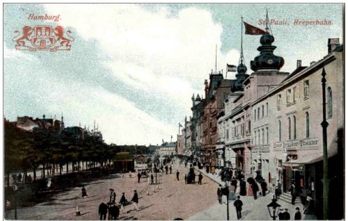 Hamburg - St. Pauli - Reeperbahn